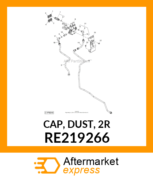 CAP, DUST, 2R RE219266