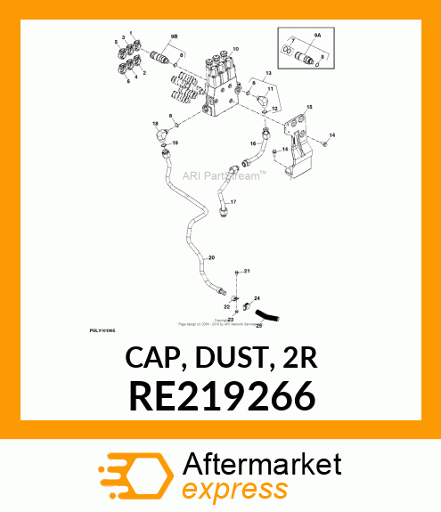 CAP, DUST, 2R RE219266