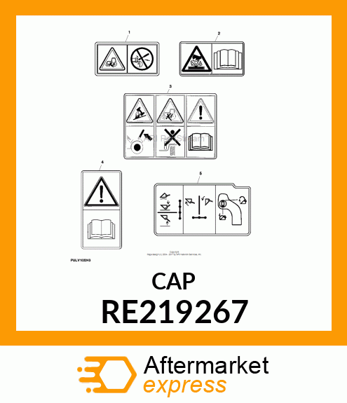 CAP, DUST, 3E RE219267