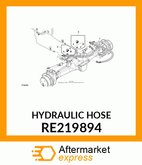 HYDRAULIC HOSE RE219894