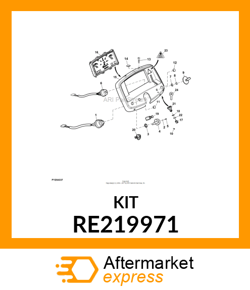 ROTARY SWITCH, TURN SIGNAL SWITCH RE219971