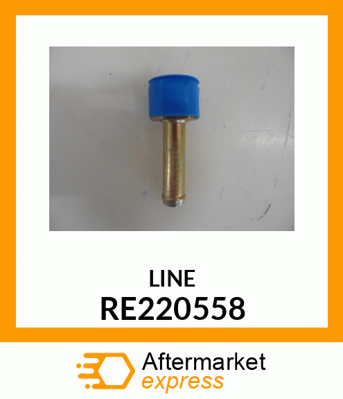 LINE, BRAKE RESERVOIR RE220558