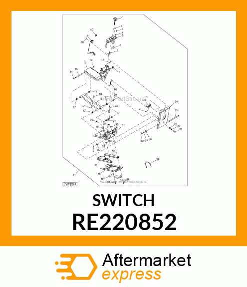 SWITCH, OPERATOR PRESENCE RE220852