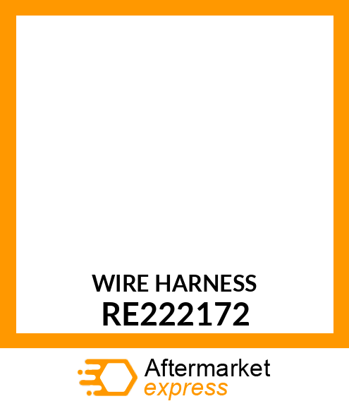 Wiring Harness - WIRING HARNESS, (PHOENIX INSTRUMENT RE222172