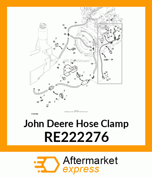 WORM GEAR CLAMP(TYPE"M")U.S.,CANADA RE222276