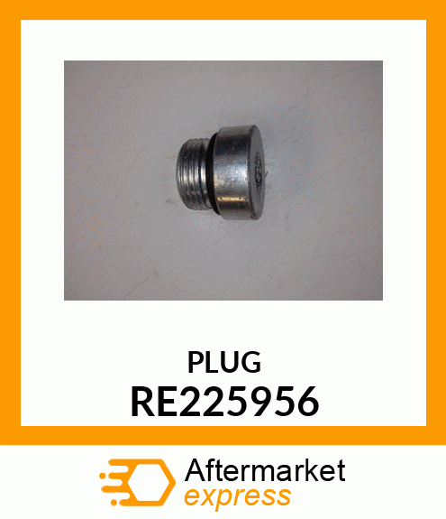 FITTING PLUG, M20 PLUG AND O RE225956