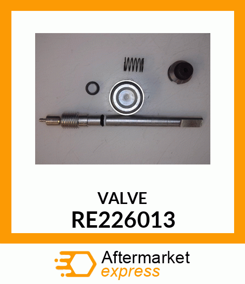 VALVE, RATE OF DROP VALVE ASSEMBLY RE226013