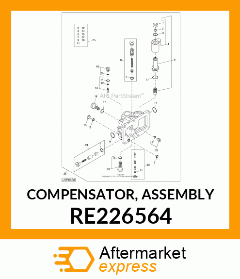 COMPENSATOR, ASSEMBLY RE226564