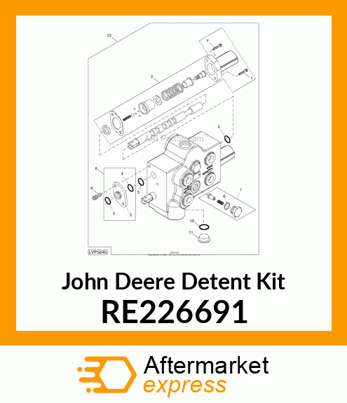 DETENT, KIT RE226691