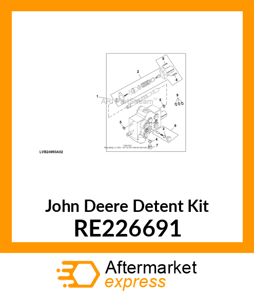 DETENT, KIT RE226691