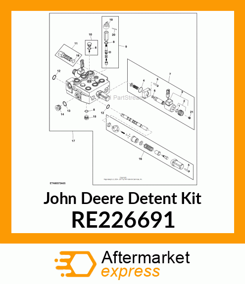 DETENT, KIT RE226691