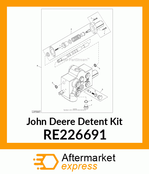 DETENT, KIT RE226691