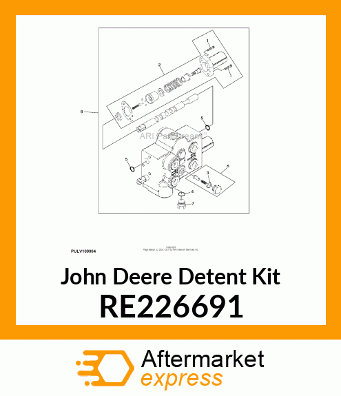 DETENT, KIT RE226691