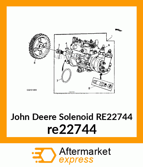 ENSEMBLE SOLENOIDE re22744