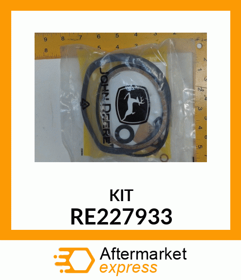 GASKET KIT, STARTING MOTOR SEALING RE227933