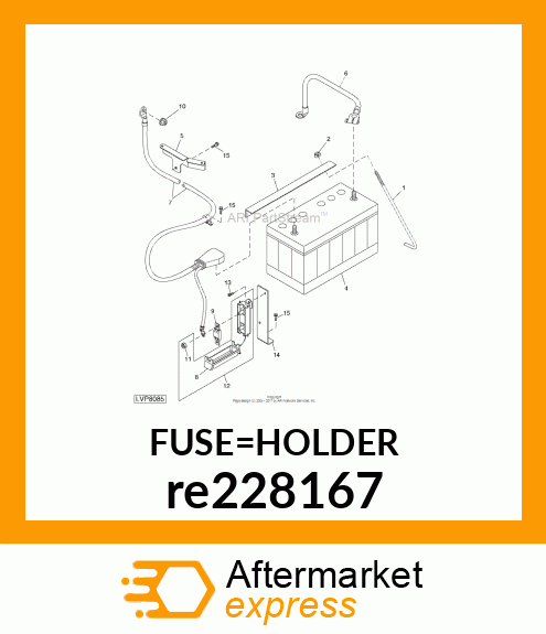 FUSE HOLDER re228167