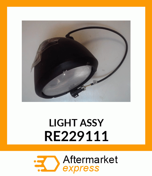 HEADLIGHT, HI/LO DRIVING (RH) RE229111