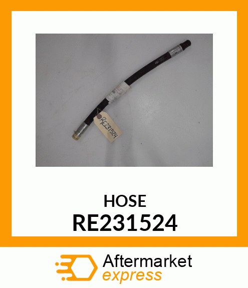 HYDRAULIC HOSE, BRAKE SUPPLY RE231524