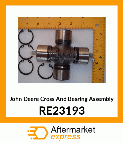 CROSS AND BEARING ASSEMBLY, U RE23193