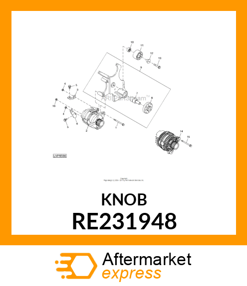 NUT, PLASTIC COVERED RE231948