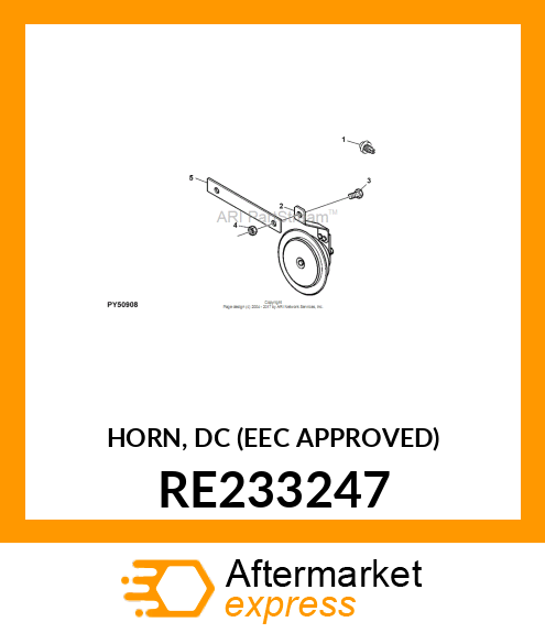 HORN, DC (EEC APPROVED) RE233247