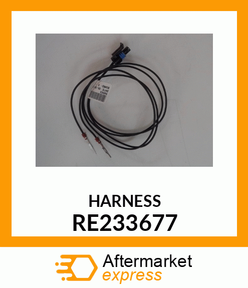 WIRING HARNESS, 2 RE233677