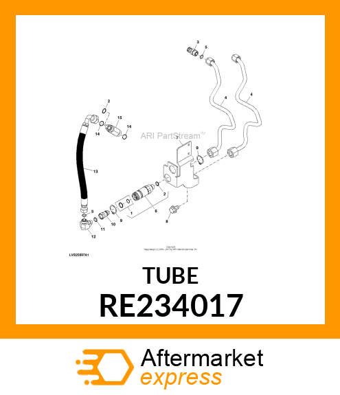 OIL LINE, POWER BEYOND LINE RE234017