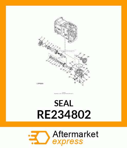 SEAL, EOG OUTPUT SHAFT YANMAR P/N RE234802