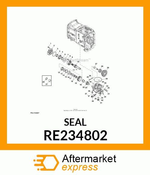 SEAL, EOG OUTPUT SHAFT YANMAR P/N RE234802