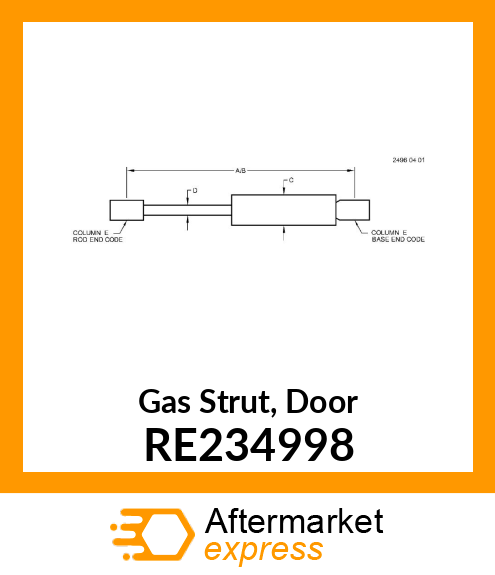 GAS OPERATED CYLINDER RE234998