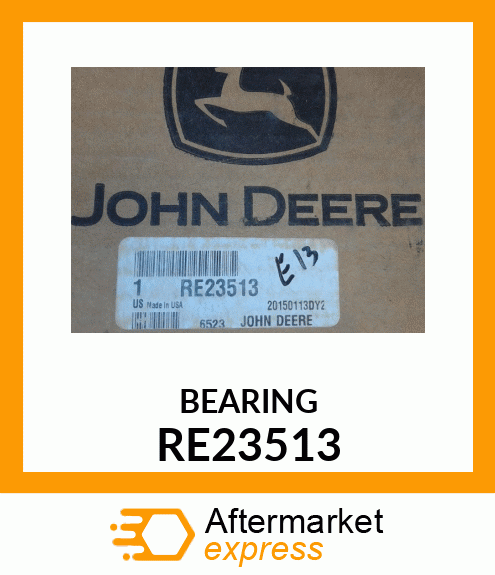 BEARING CONE, BEARING, ASSEMBLY RE23513