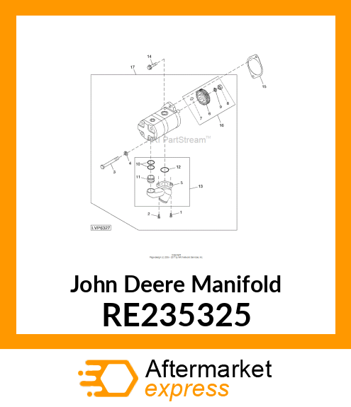 MANIFOLD, SERVICE KIT RE235325