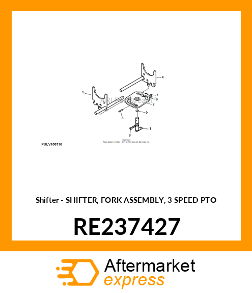 Shifter RE237427