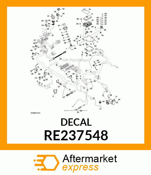 LABEL, 5X25 ELECTRICAL SHEET RE237548