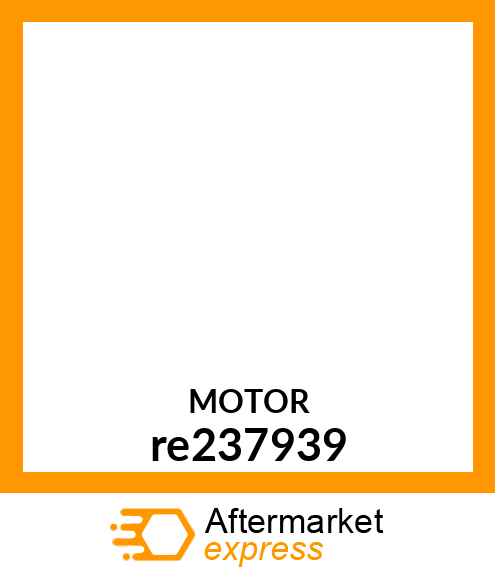 WIPER MOTOR, MOTOR, WINDSHIELD WIPE re237939