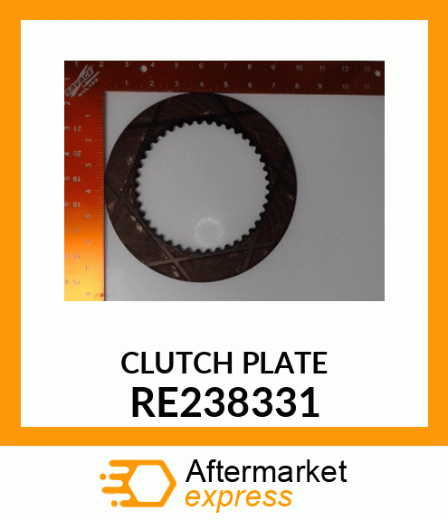 DISK, CLUTCH DRIVE,W/FACINGS RE238331