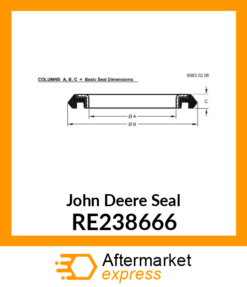 SEAL, OIL RE238666