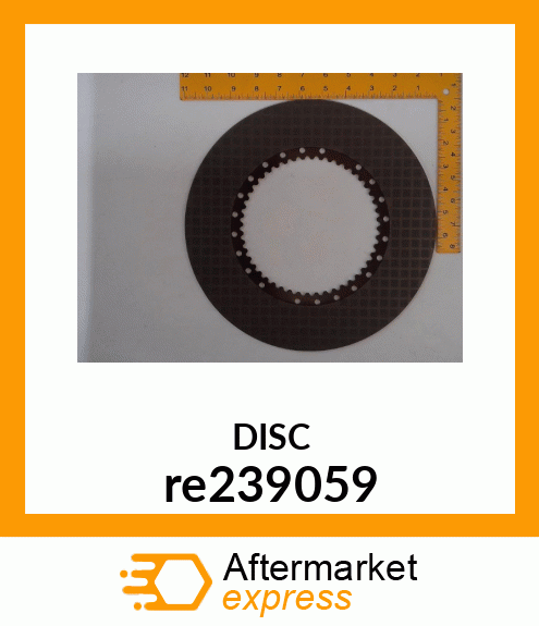 DISK WITH INNER SPLINE, DISK W/FACI re239059