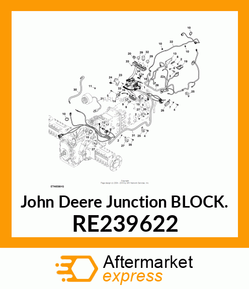 JUNCTION BLOCK, FUSE RE239622