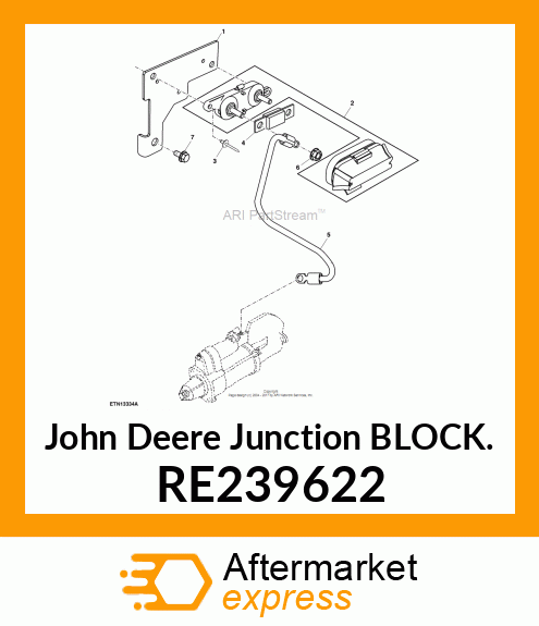 JUNCTION BLOCK, FUSE RE239622