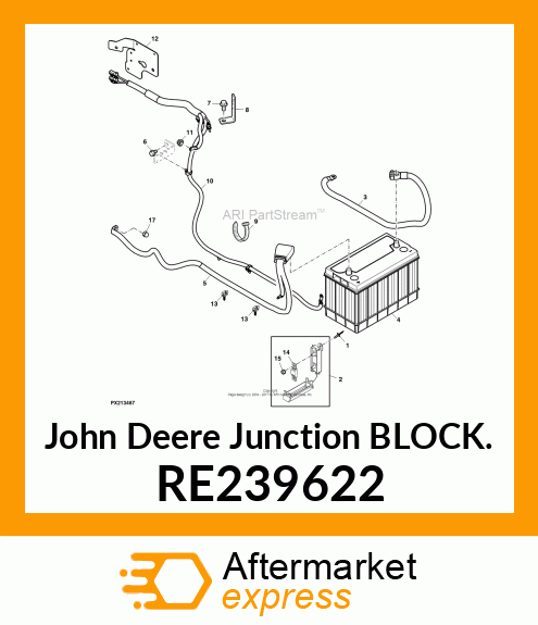 JUNCTION BLOCK, FUSE RE239622