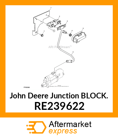 JUNCTION BLOCK, FUSE RE239622