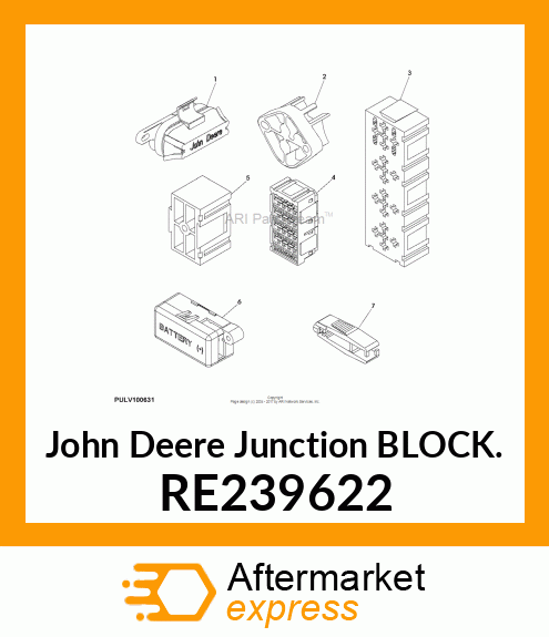 JUNCTION BLOCK, FUSE RE239622