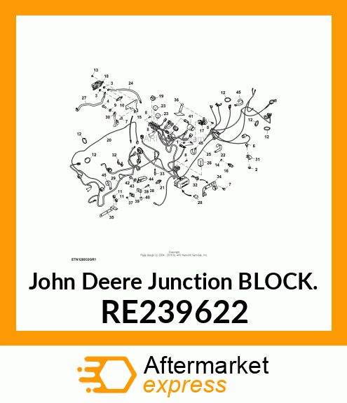 JUNCTION BLOCK, FUSE RE239622