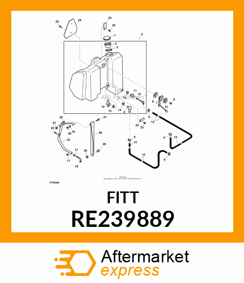 DRAIN VALVE RE239889