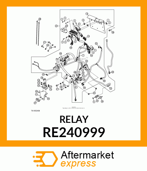 RELAY, RELAY (SPDT) RE240999