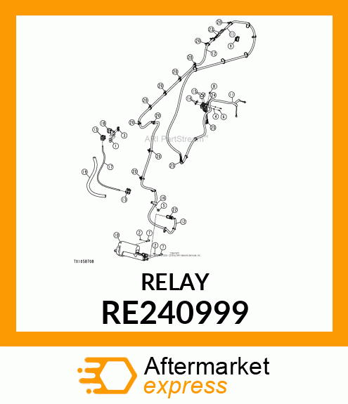 RELAY, RELAY (SPDT) RE240999