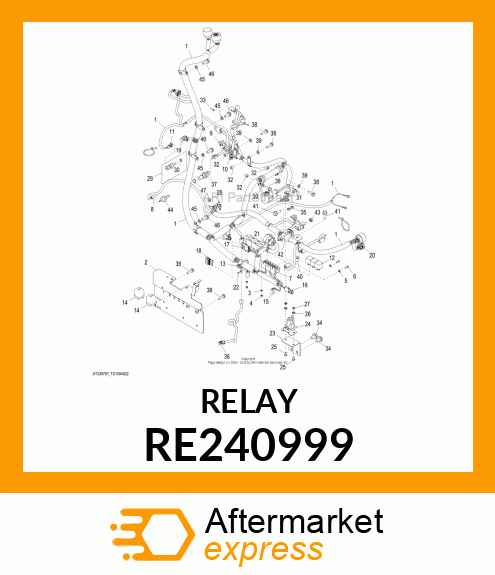 RELAY, RELAY (SPDT) RE240999