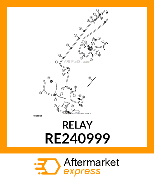 RELAY, RELAY (SPDT) RE240999