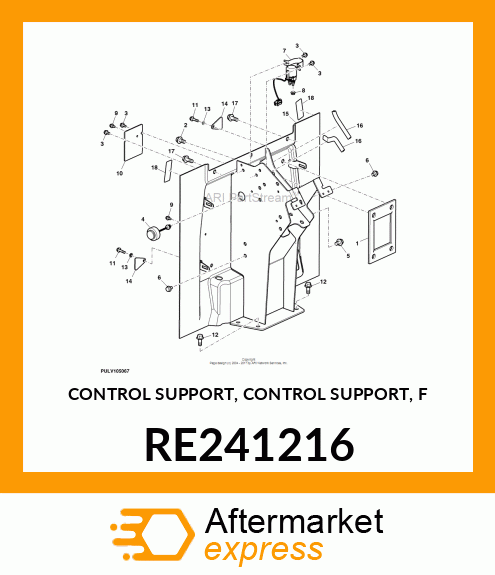 CONTROL SUPPORT, CONTROL SUPPORT, F RE241216